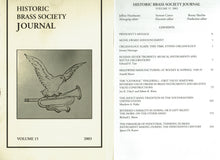 Historic Brass Society Journals