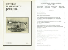 Historic Brass Society Journals