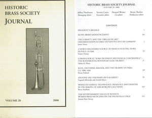 Historic Brass Society Journals