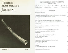 Historic Brass Society Journals